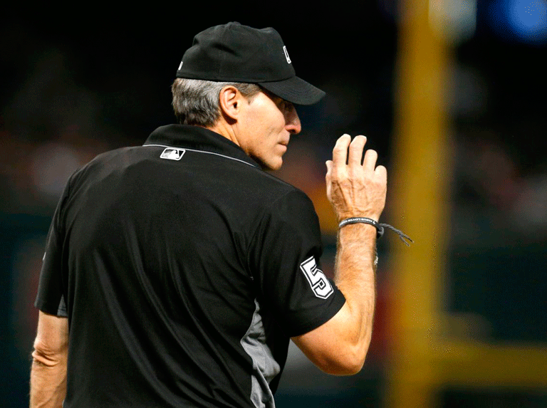 Carta de un umpire para Manfred