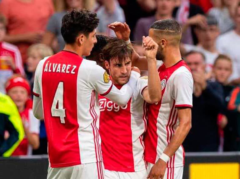 Ajax empezó con buen pie en la Champions