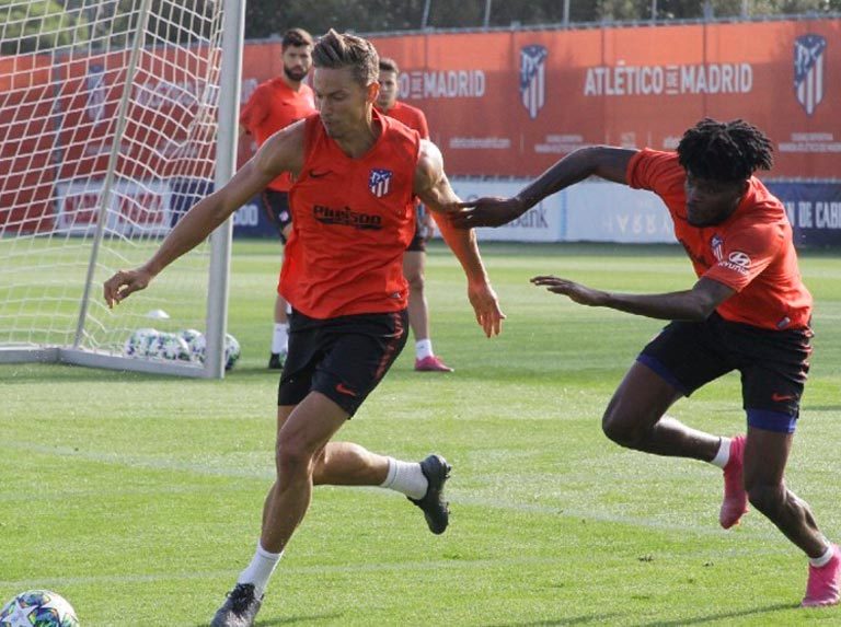 Atlético de Madrid listo para enfrentar a la Juventus