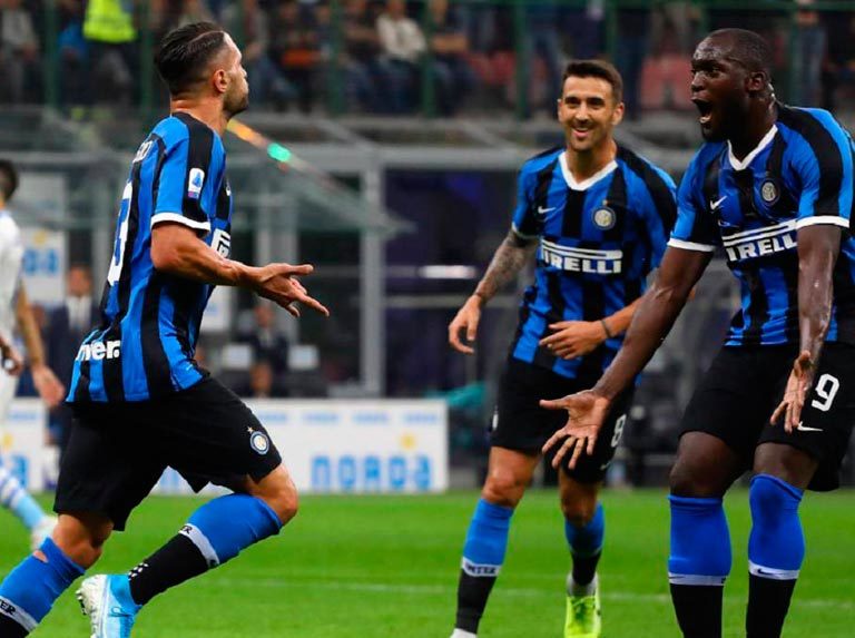 Inter sacó tres puntos ante la Lazio