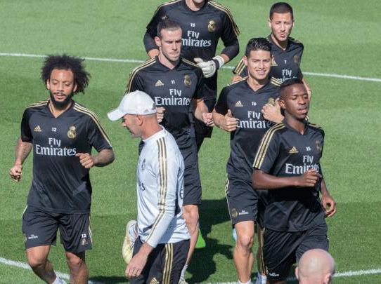 Zidane descartó a James y Bale de la convocatoria para la Champions