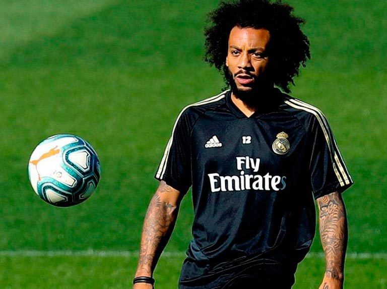 Marcelo se ausentó del entrenamiento