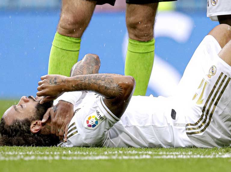 Marcelo no estará en el inicio de la Champions