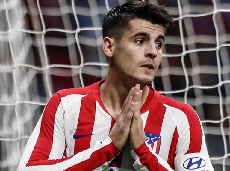 Morata fue sancionado un partido