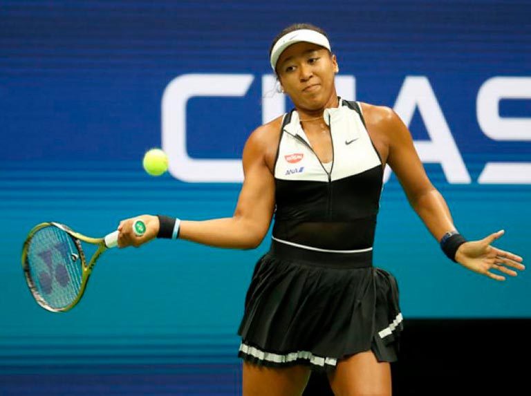 Osaka avanzó y Muguruza cayó a la primera ante Kenin