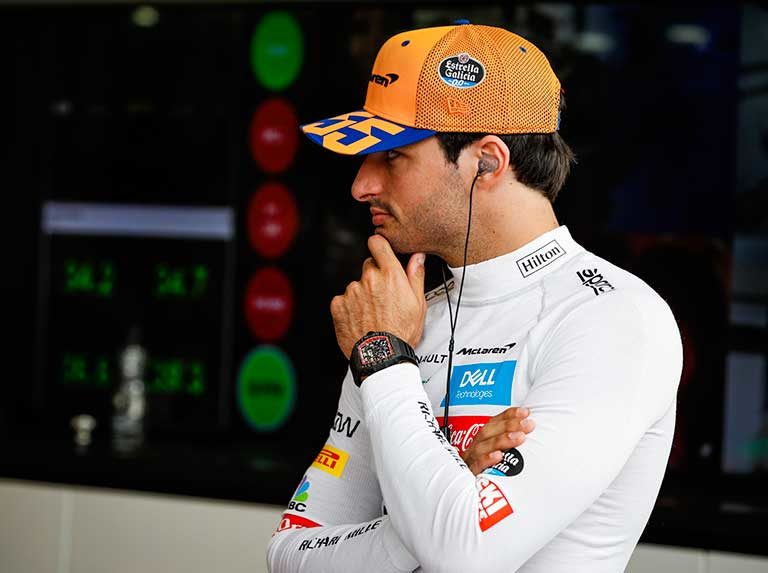 Sainz: Llevamos hasta ahora un fin de semana muy bueno