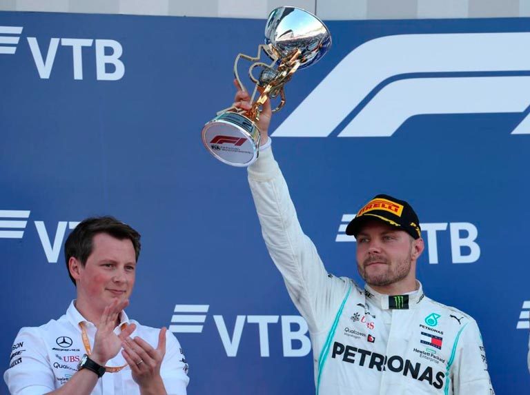 Bottas: No es malo ser segundo