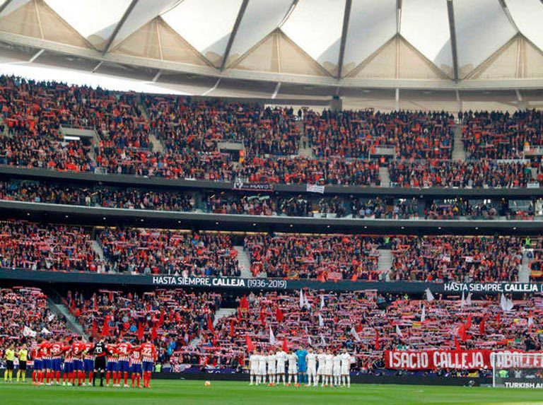 El Wanda Metropolitano bate su récord en el derbi con 68.032 espectadores