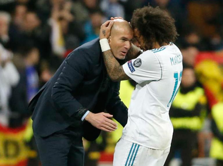 Zidane y marcelo