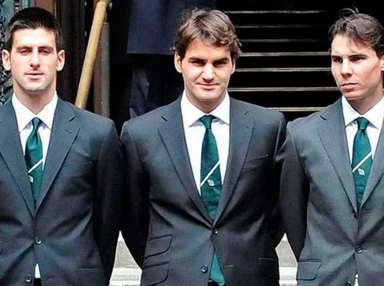 Nadal, Federer o Djokovic, ejemplos de tenis para los chilenos Garín y Jarry