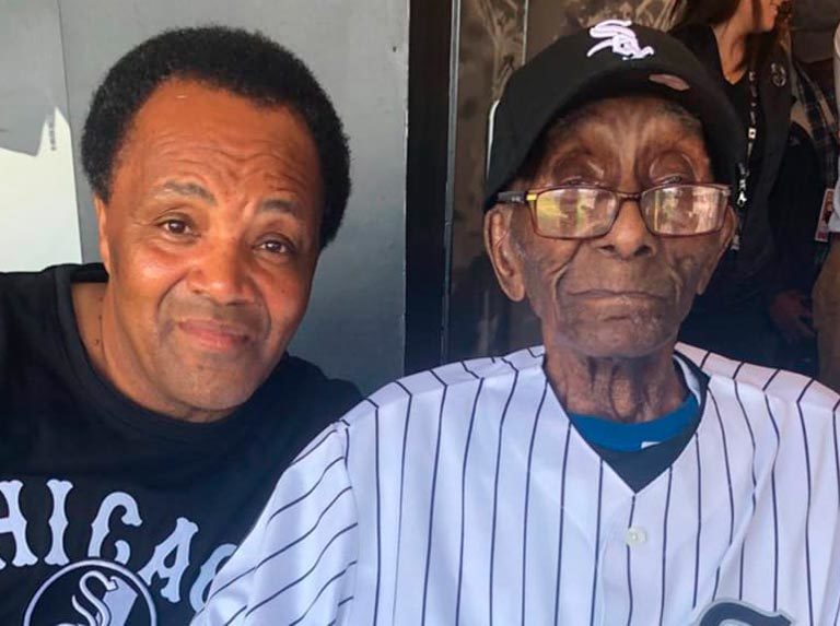 Fan de los Medias Blancas de Chicago celebró sus 112 años en el estadio