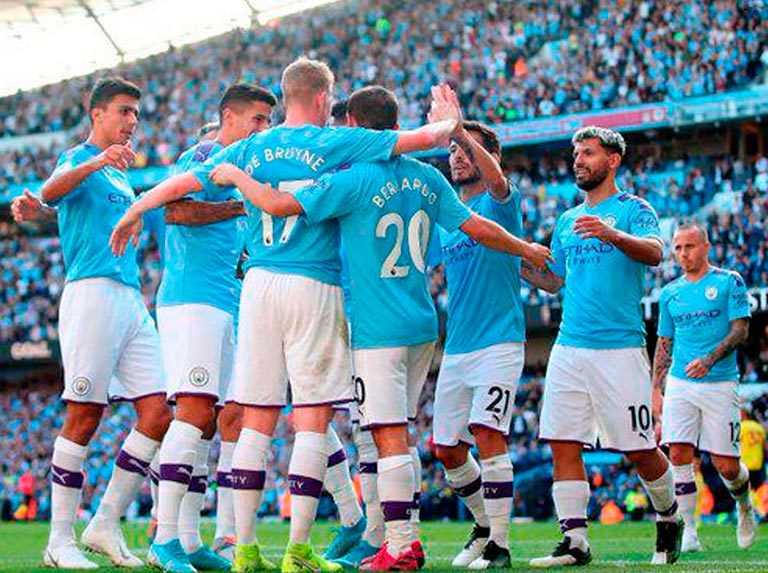 Manchester City goleó al Preston North End