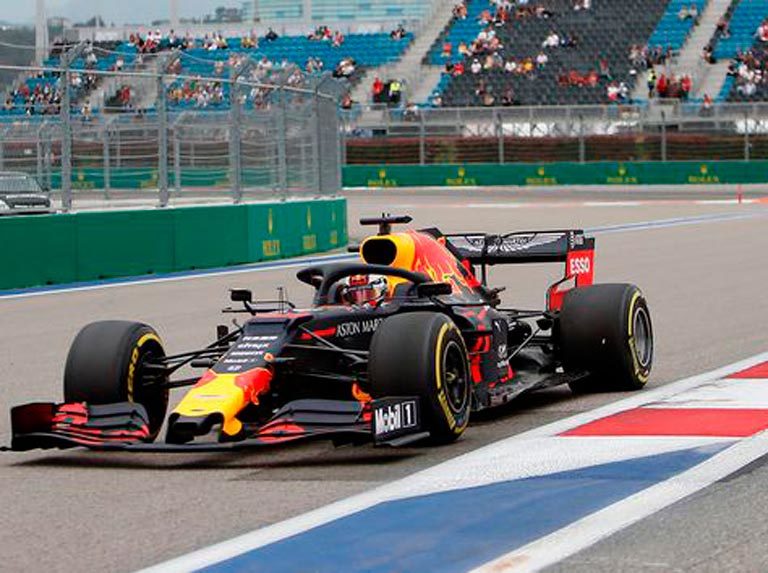 Max Verstappen fue el más rápido en los Libres 2