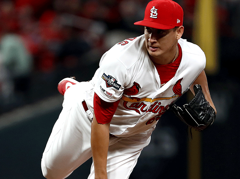 Gallegos se hizo un nombre en el bullpen de los Cardenales