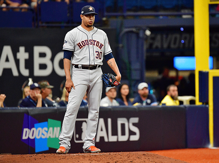 Rondón resulta pilar clave en el bullpen de Houston