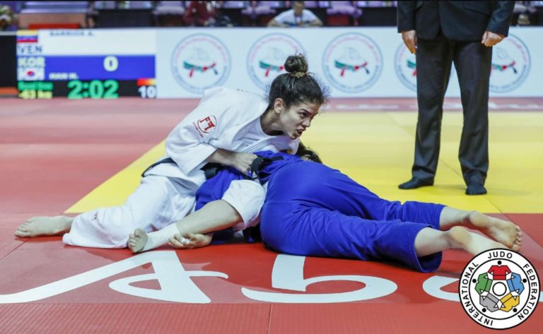 Anriquelis Barrios se lució en GP de Judo en Israel