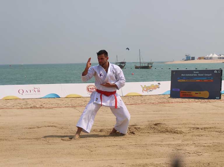 Antonio Díaz pasó a segunda ronda en Doha (+VIDEO)