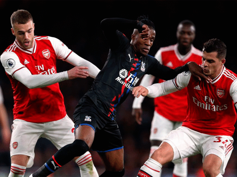 Arsenal no pudo mantener la ventaja y empató con Crystal Palace