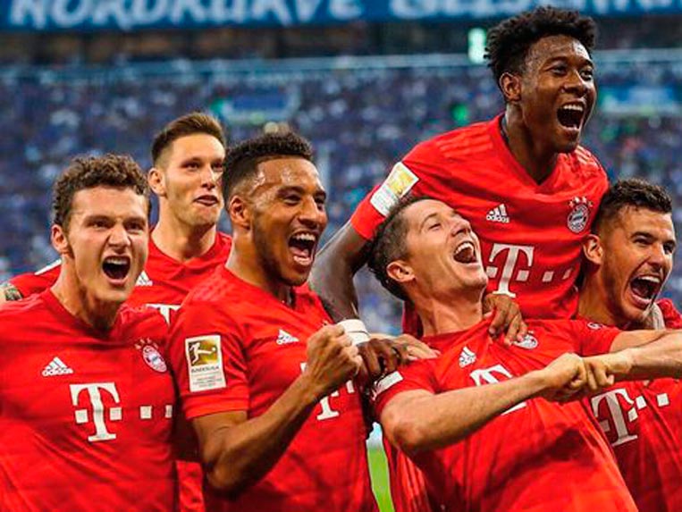 Bayern goleó al Tottenham