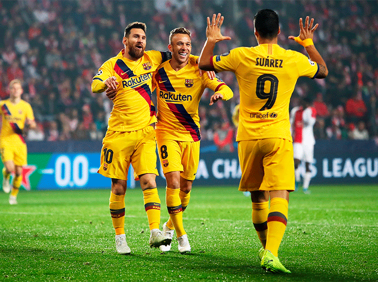 Barsa líder con dudas en Liga y Champions