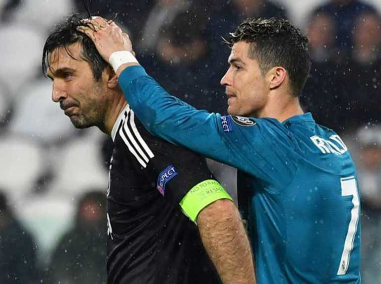Cristiano a Buffon tras la chilena: «No está mal para uno de 33 años ¿no?»