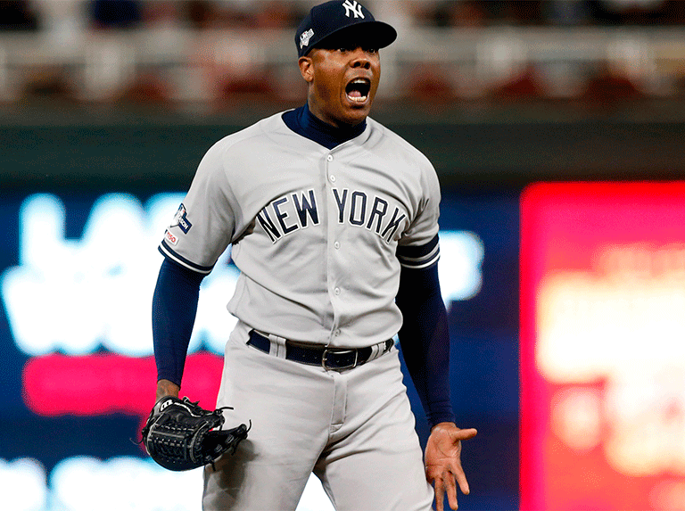 En la pelota | Chapman ya no será cerrador Yankee