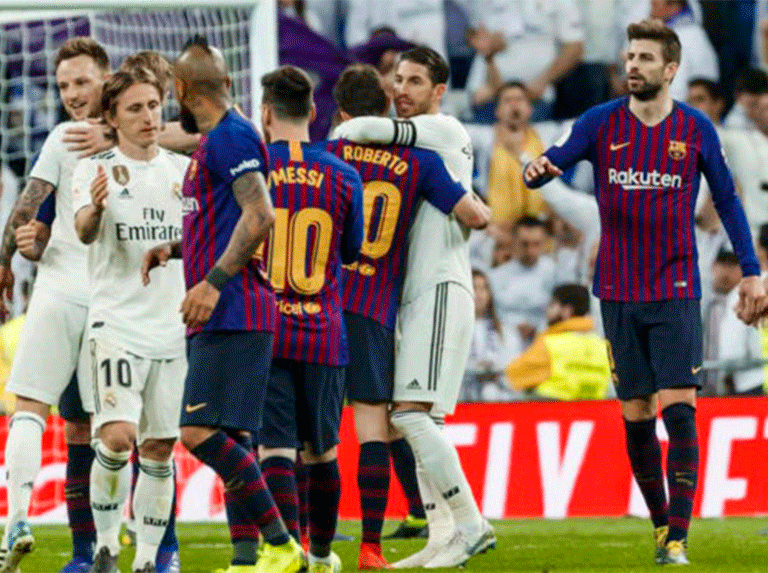 Real Madrid y Barcelona acuerdan nueva fecha para el Clásico