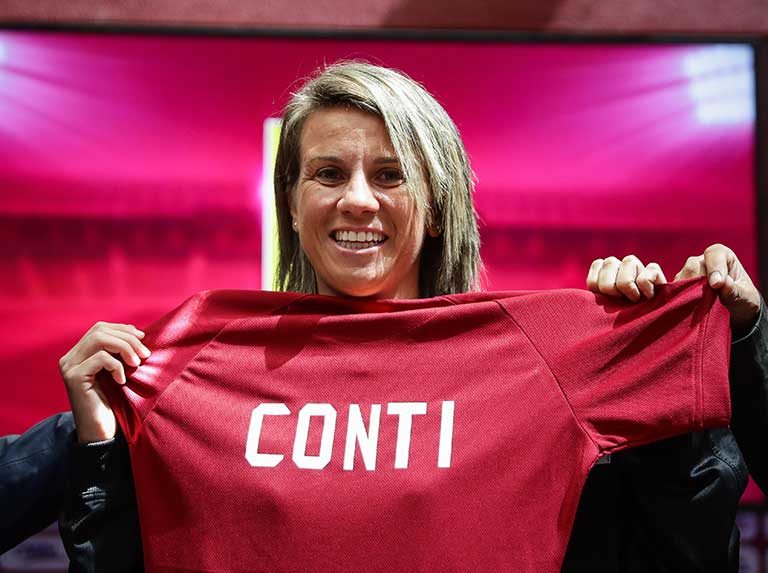 Conti fue oficializada como nueva DT del Femenino