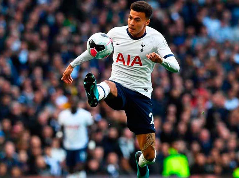 Dele Alli rescató un empate para el Tottenham sobre el final