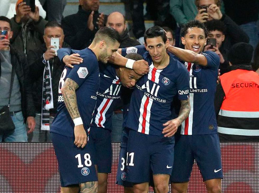 Di María, Icardi y Mbappé