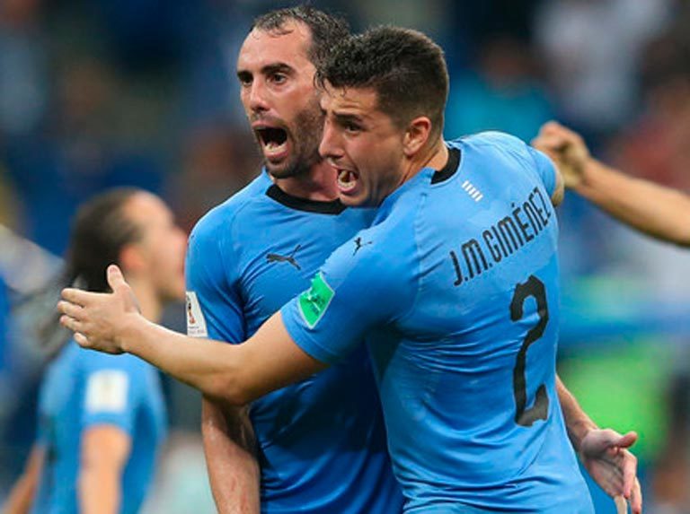 Godín y Giménez se sumaron a la convocatoria uruguaya