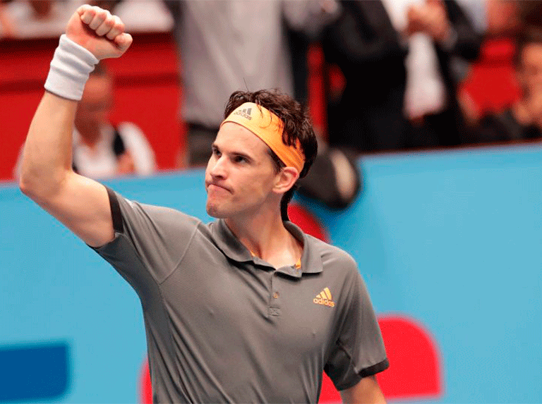 Thiem contra Berrettini y Monfils ante a Schwartzman, en semifinales