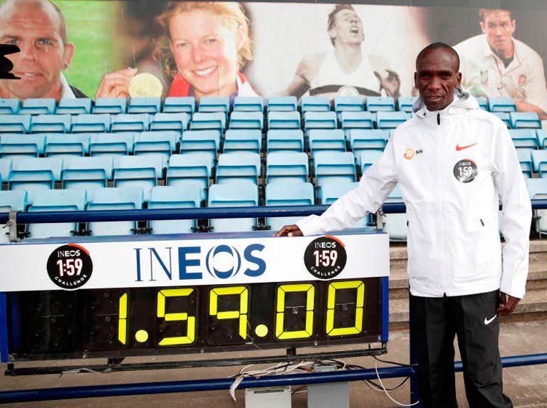 Eliud Kipchoge: Corro para hacer historia