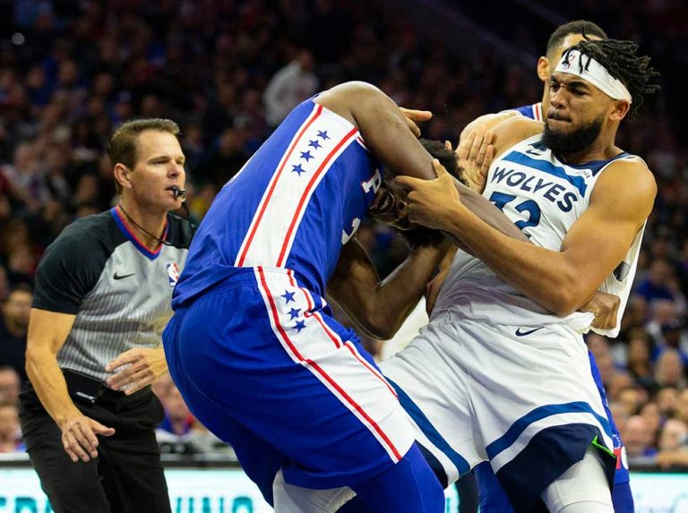 Filadelfia venció a Minnesota en duelo con pelea incluida (+VIDEO)