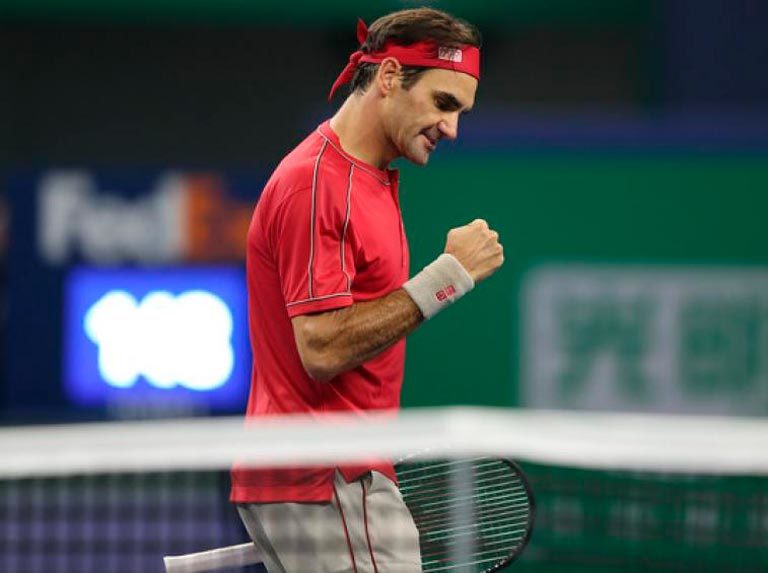 Federer ganó a Goffin y pasó a cuartos en Shanghái