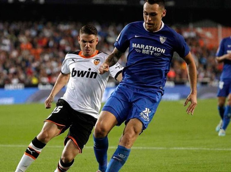 Sevilla y Valencia quedaron tabla