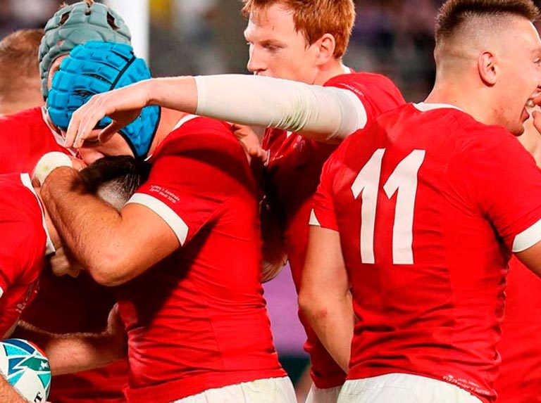 Gales derrotó a Fiyi y avanzó a cuartos de final en el Mundial de Rugby