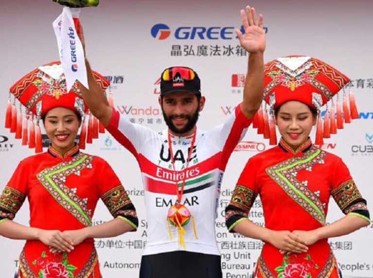 Colombiano Gaviria gana esprinto en Tour de Guangxi