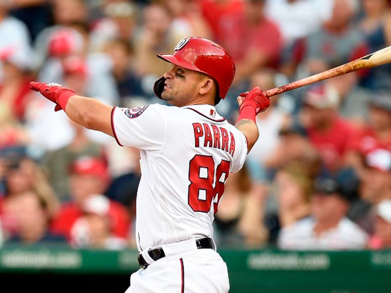 Gerardo Parra llegó a su tercer postemporada consecutiva