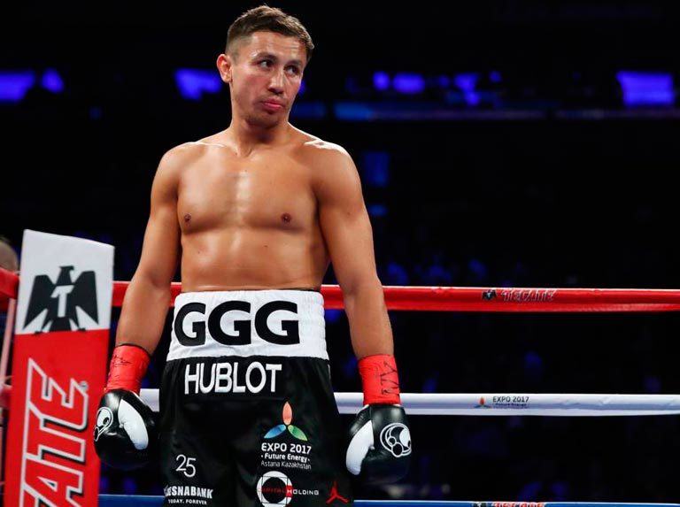 Golovkin va por el título  mediano ante Derevyanchenko