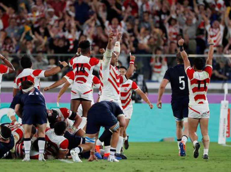 Japón sorprendió y dejó fuera a escocia del Mundial