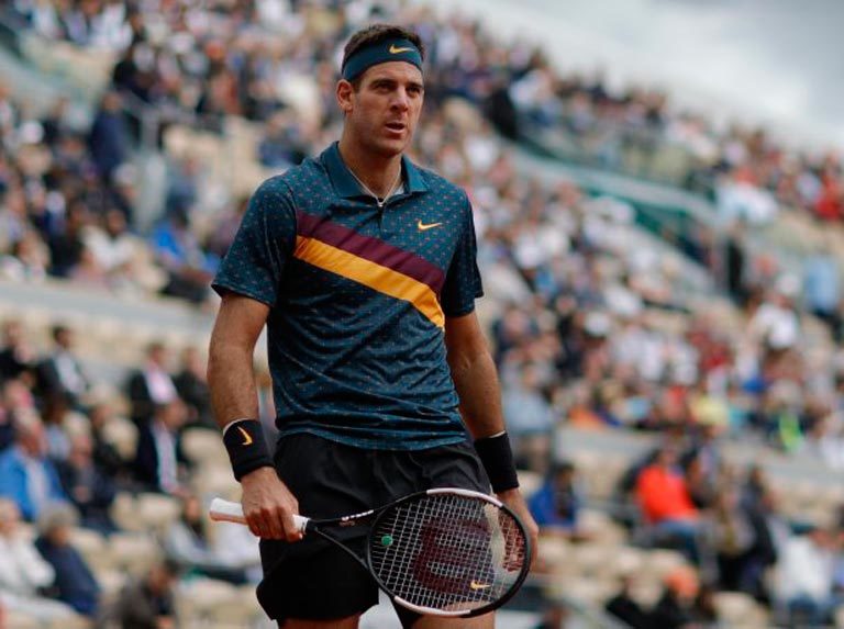 Del Potro sigue recuperándose de su lesión