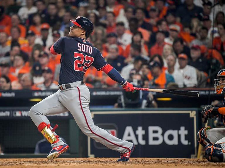Soto igualó registro de Miguel Cabrera en playoffs (+VIDEO)