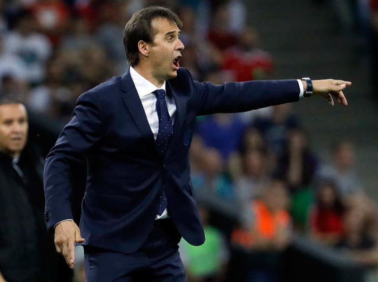 Lopetegui, contento por «tres puntos importantes ante un rival exigente»