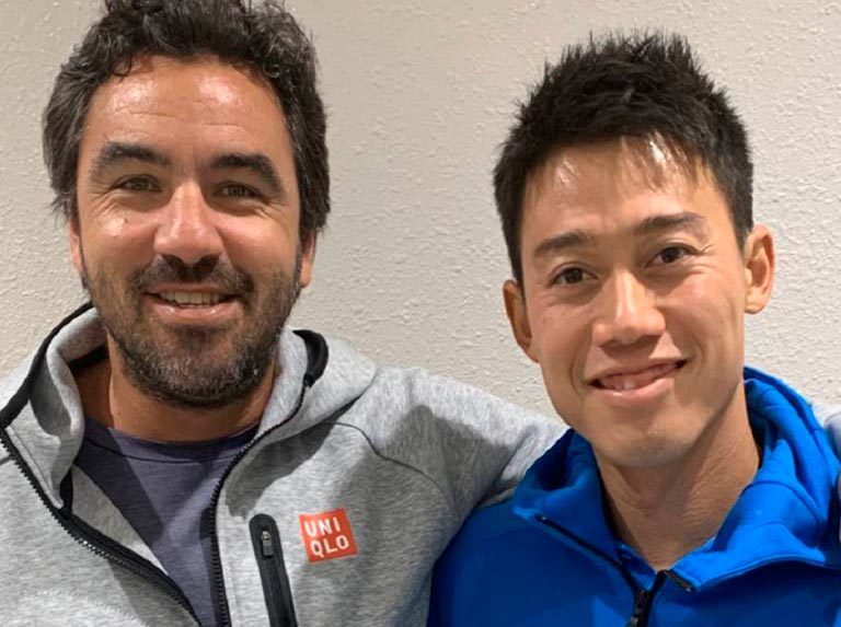 Kei Nishikori rompió con su entrenador el argentino Dante Bottini