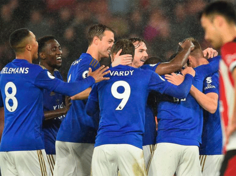 Leicester aplastó a domicilio al Southampton