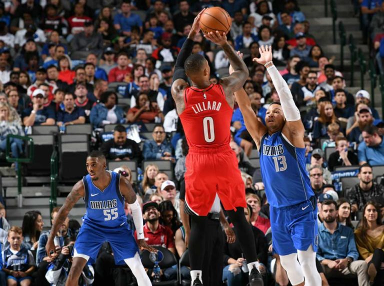 Lillard y los Blazers frenaron la inspiración de Dallas