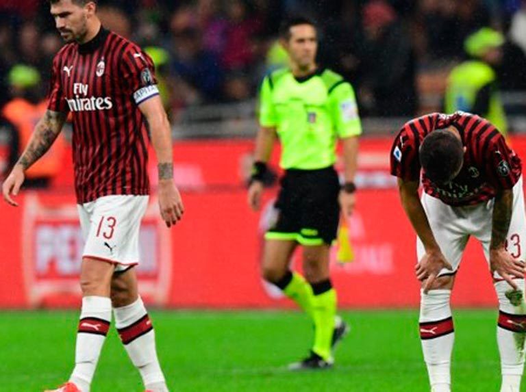 Milan empató ante el Lecce