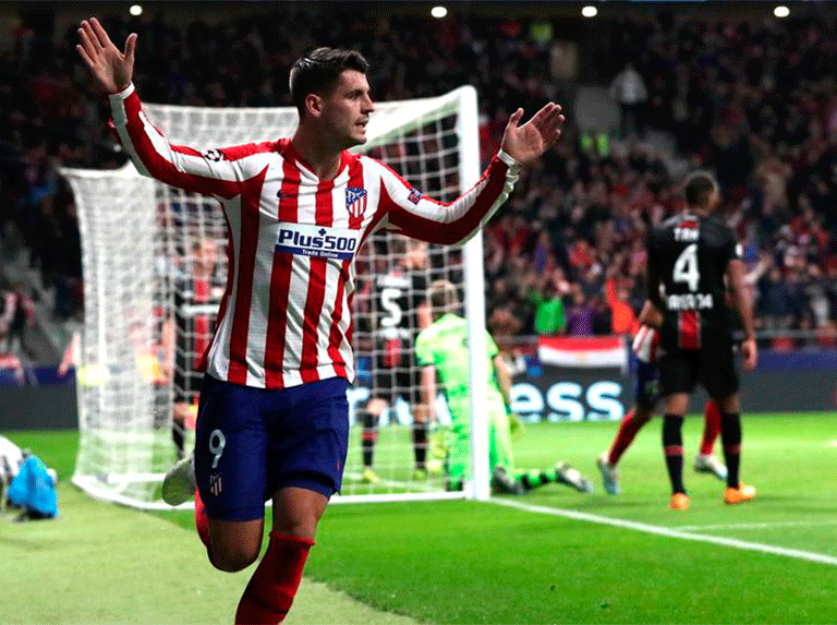 Atlético sufrió pero hizo respetar su casa