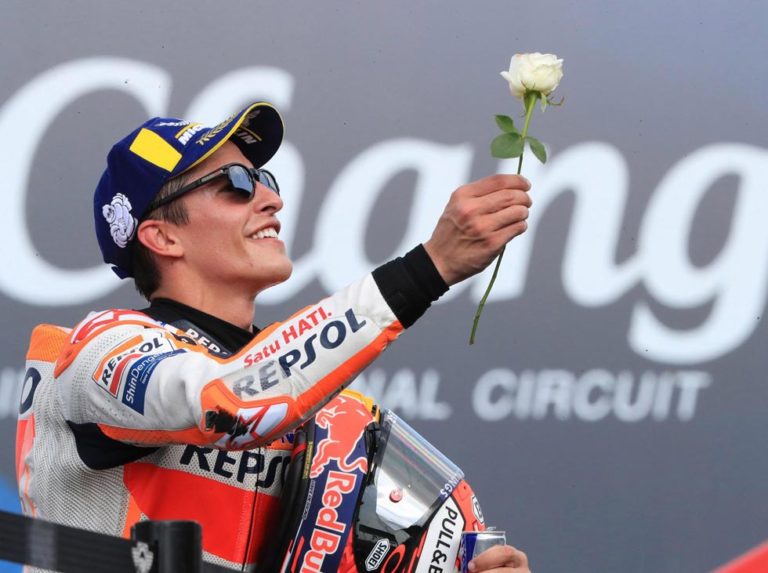 Márquez quiere seguir su buen momento en las pistas